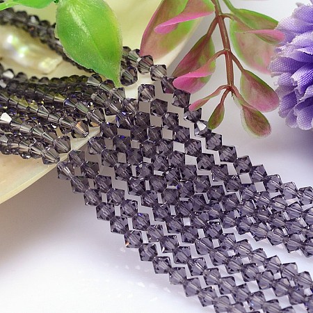 Faceted Imitation Austrian Crystal Bead Strands G-M180-8mm-22A-1