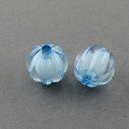 Transparent Acrylic Beads TACR-S089-8mm-22-1