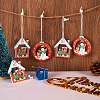 Christmas Wooden Ornaments Set JX057A-3