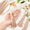 8Pcs Polyester Tassel Pendant Decorations HJEW-GF0001-23B-3