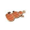 Thanksgiving Day Golden Tone Alloy Enamel Pendants ENAM-M002-02P-G-2