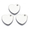 Non-Tarnish 201 Stainless Steel Charms STAS-R116-004-1