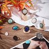 SUNNYCLUE DIY Mixed Gemstone Finger Ring Making Kits DIY-SC0017-69-5