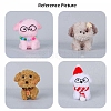 Polyester Plush Sticks DIY-Z031-01G-3