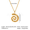 Stainless Steel Pendant Necklaces for Women EG5545-1-2