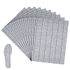 Rectangle Polyester Insole Cloth LS-FIND-WH0139-342A-1