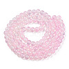Transparent Crackle Baking Paint Glass Beads X1-DGLA-T003-01B-14-2