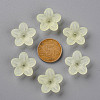 Frosted Acrylic Bead Caps MACR-S371-08A-728-3