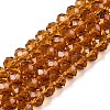 Glass Beads Strands EGLA-A044-T8mm-D04-1