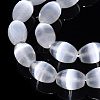 Dyed Natural Selenite Beads Strands G-T138-232A-3