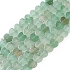 Natural Green Aventurine Beads Strands G-M403-A14-02-1