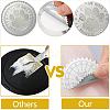 34 Sheets Silver Foil Embossed PET Picture Sticker DIY-WH0528-022-3