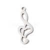 201 Stainless Steel Pendants STAS-A064-01P-4
