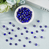 4 Strands 2 Styles Handmade Evil Eye Lampwork Beads Strands LAMP-LT0001-14-3