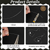 1M 925 Sterling Silver Wire STER-BC0003-01B-P-3