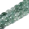 Natural Green Aventurine Beads Strands G-T142-25-4