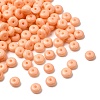 Baking Paint Opaque Glass Beads GLAA-A045-06-3