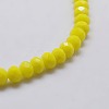 Electroplate Glass Bead Strands EGLA-J047-3x2mm-M-4