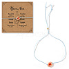 Daisy Charm Glass Seed Bead Slider Bracelets JL6020-10-1