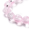 Transparent Glass Beads Strands GLAA-F114-02B-02-3