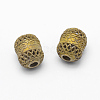 Brass Filigree Beads KK-K185-24-RS-1