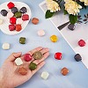 Opaque Acrylic Beads OACR-SZ0001-32-4