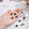 12Pcs Natural Picture Jasper European Beads G-NB0005-88D-3