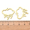 201 Stainless Steel Pendants SA-CBA49C1-05G-3