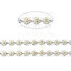 304 Stainless Steel Flower Link Chains CHS-C004-04B-P-2