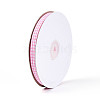 Single Face Plaid Polyester Satin Ribbon SRIB-T009-10G-2