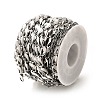 304 Stainless Steel Oval Link Chains CHS-H035-02A-P-2