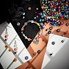 Handmade Evil Eye Lampwork Beads LAMP-PH0002-01-5