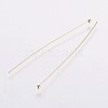 Rack Plating Brass Ball Head pins LS-S-KK-E680-03-0.5x50-G-1
