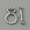 Tibetan Style Alloy Toggle Clasps FIND-CJC0012-056-1