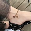 Stainless Steel Charm Anklets for Women WG18C2B-23-1