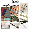Iron Loose Leaf Book Binder Hinged Rings TOOL-PH0001-49B-3