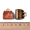 Natural Mixed Stone Pendants G-Q602-01G-3