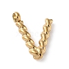 316 Surgical Stainless Steel Pendants & Charms STAS-D031-01V-1