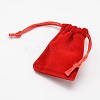 Rectangle Velvet Cloth Gift Bags X-TP-L003-04-3