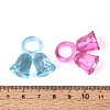 Transparent Acrylic Pendants TACR-T030-06M-3