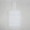 Rectangle Handle Dinner Plate Silicone Molds X-DIY-L021-59-3