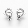 304 Stainless Steel Lobster Claw Clasps STAS-F125-11x7mm-P-2