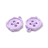 Spray Painted Alloy Pendants LS-FIND-B018-02E-2