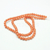 Natural Mashan Jade Round Beads Strands G-D263-6mm-XS21-2