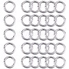 Zinc Alloy Spring Gate Rings FIND-SP0001-08B-1