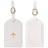 PVC Luggage Tags AJEW-CL0005-08B-1