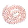 Transparent Glass Beads EGLA-A035-T8mm-D20-3