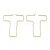 304 Stainless Steel Hoop Earrings EJEW-F251-A02-T-2