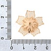 Brass Bead Caps KK-C167-03F-G-3