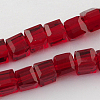 Glass Bead Strands X-GLAA-R041-6x6mm-02-1